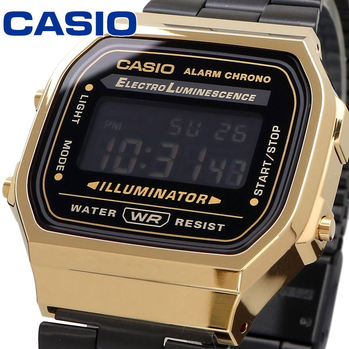 New Unused Watch Casio Cheap Casio Chipukashi Watch A168WEGB-1B