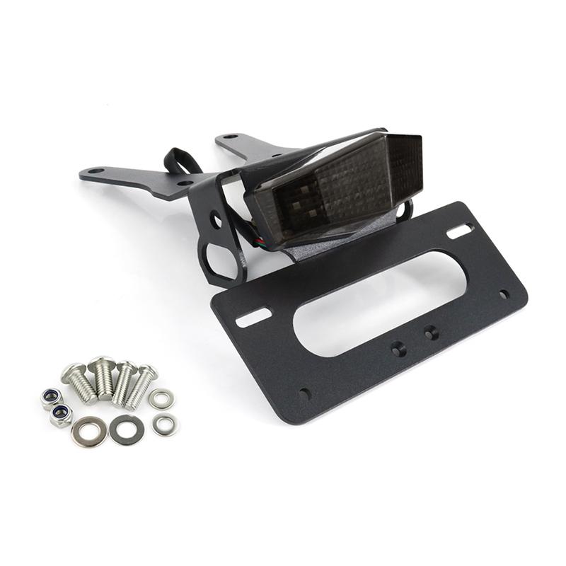 Tail Tidy License Plate Holder with LED Light Fit For Honda CRF250L CRF250M 2013-2022 CRF250 Rally 2017-2022 Fender Eliminator