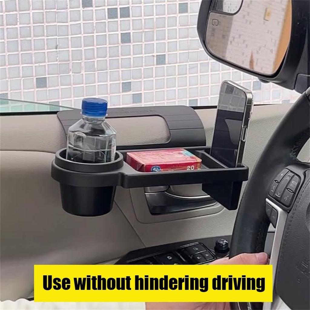 Multifunctional Car Storage Tray Organizer, Door Cup Holder And Side Hanging Storage Rack