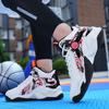 Breathable Mesh Basketball Sneakers Big Size 36-46 Basketball Shoes Shock-Absorbant High-top Sneakers Training Athletic Shoes