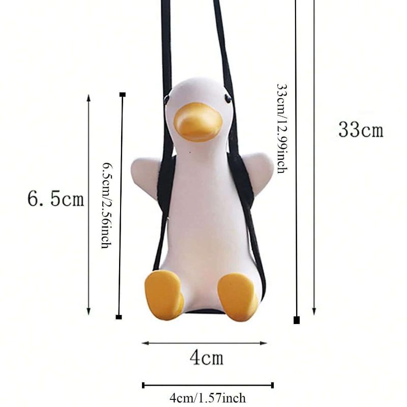 Cute Goose Car Ornament To Add Some Charm for Your Ride