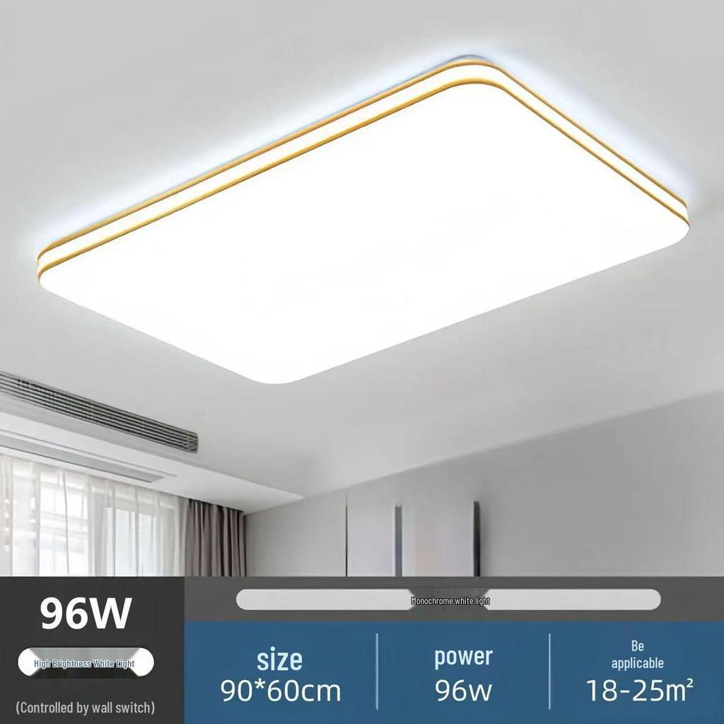 Ultra-Thin LED Ceiling Light: Modern Minimalist for Bedroom, Living Room, Kitchen, Balcony, and Corridor