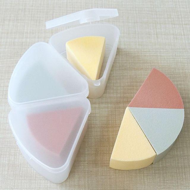 Sweetpourin - Makeup Sponge Case Transparent White