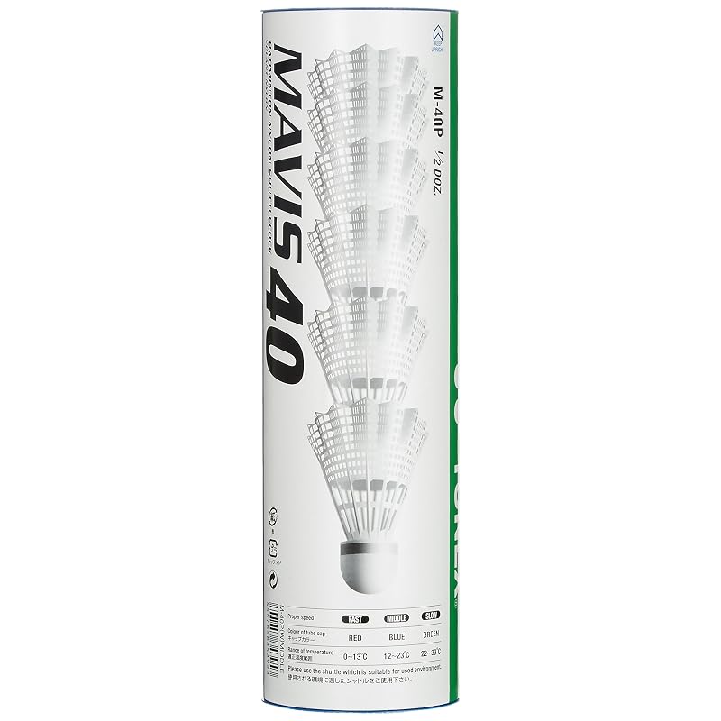 Yonex Mavis 40P (6 Balls) M-40P MIDDLE