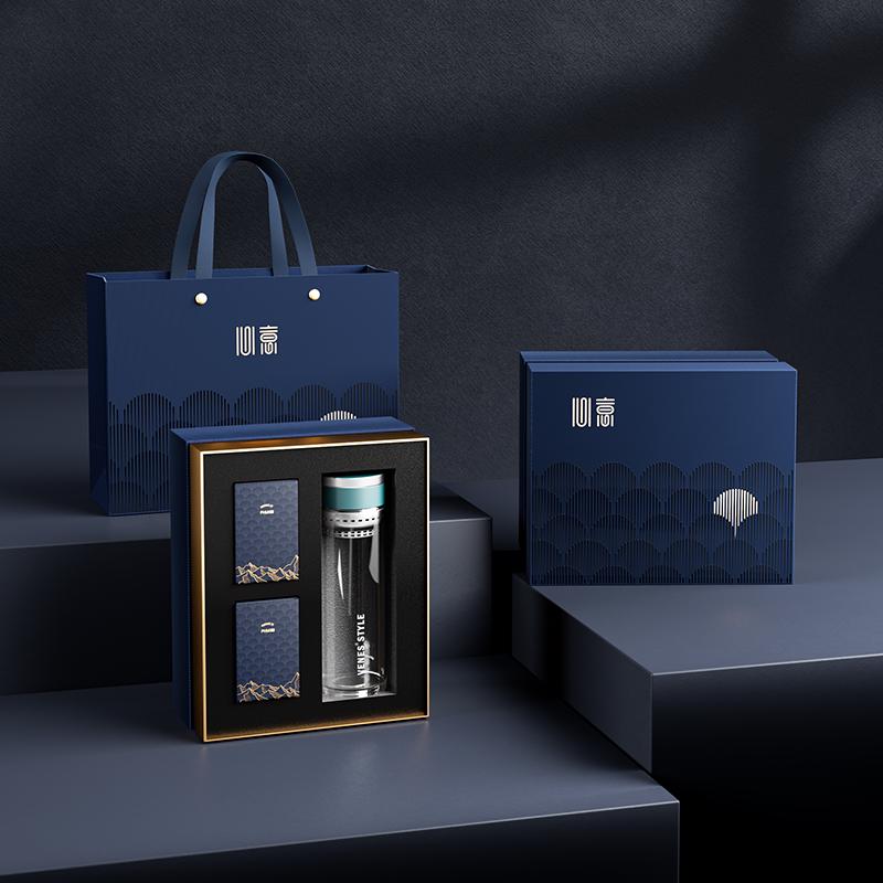 

VENES Zhijin Glass Tumbler and Poker Set