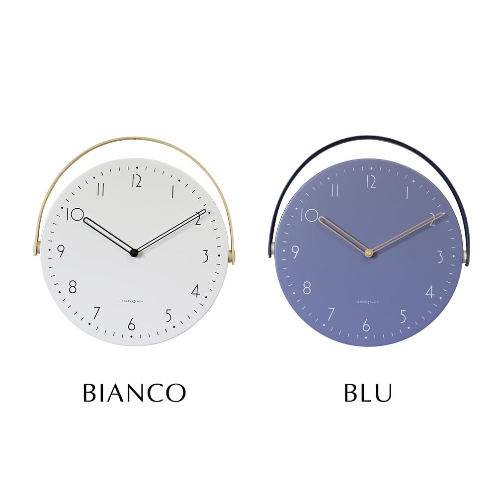 Or Clock with Adjustable Strap and iNE Wall-mounted Table-mounted 360° Movement, (BLU) #25651