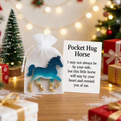 Angel Hug Pocket Decorative Positive Pocket Hug Token with Card Beautiful Holiday Decoration for Home Indoor Outdoor Use Bedroom Garden Window