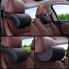 1Pcs PU Leather Headrest Cushion Comfortable Driving Seat Headrest Pad  for Auto Interior