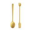 2/4Pcs Silicone Jam Spoon Scraper Heat Resistant Food Grade Non-Stick Kitchen Gadget for Baking Dessert Making