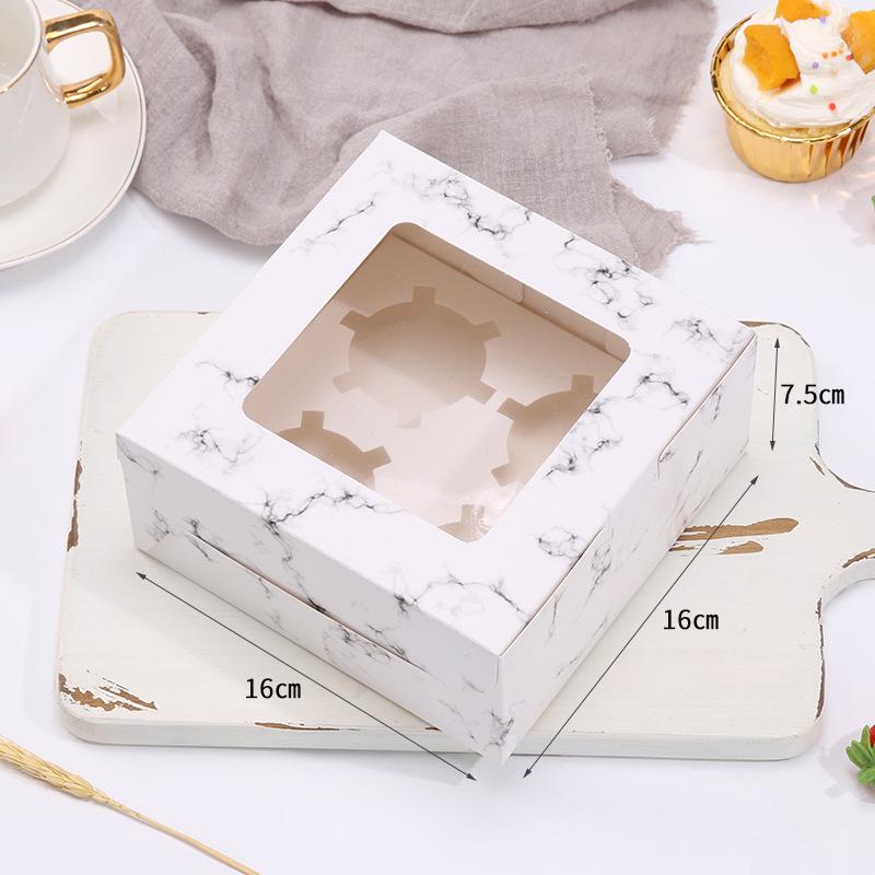 Transparent Cupcake and Pastry Takeaway Box