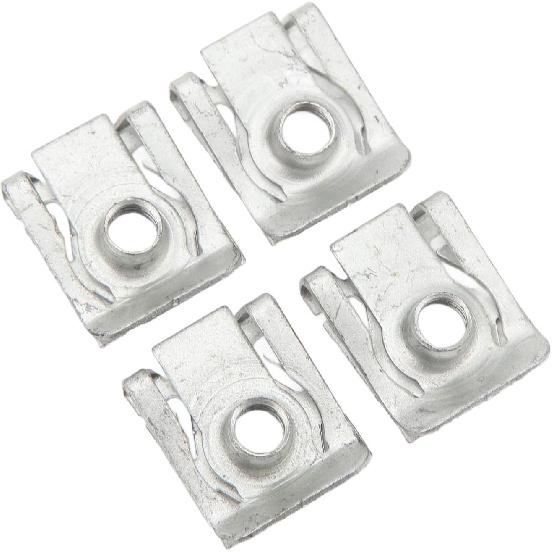 Pyhodi Headlight Tab Repair Kit, Left Right Side Headlight Headlamp Bracket Tab Repair Kits, Aluminium Alloy Simple Installation Scratch Resistant