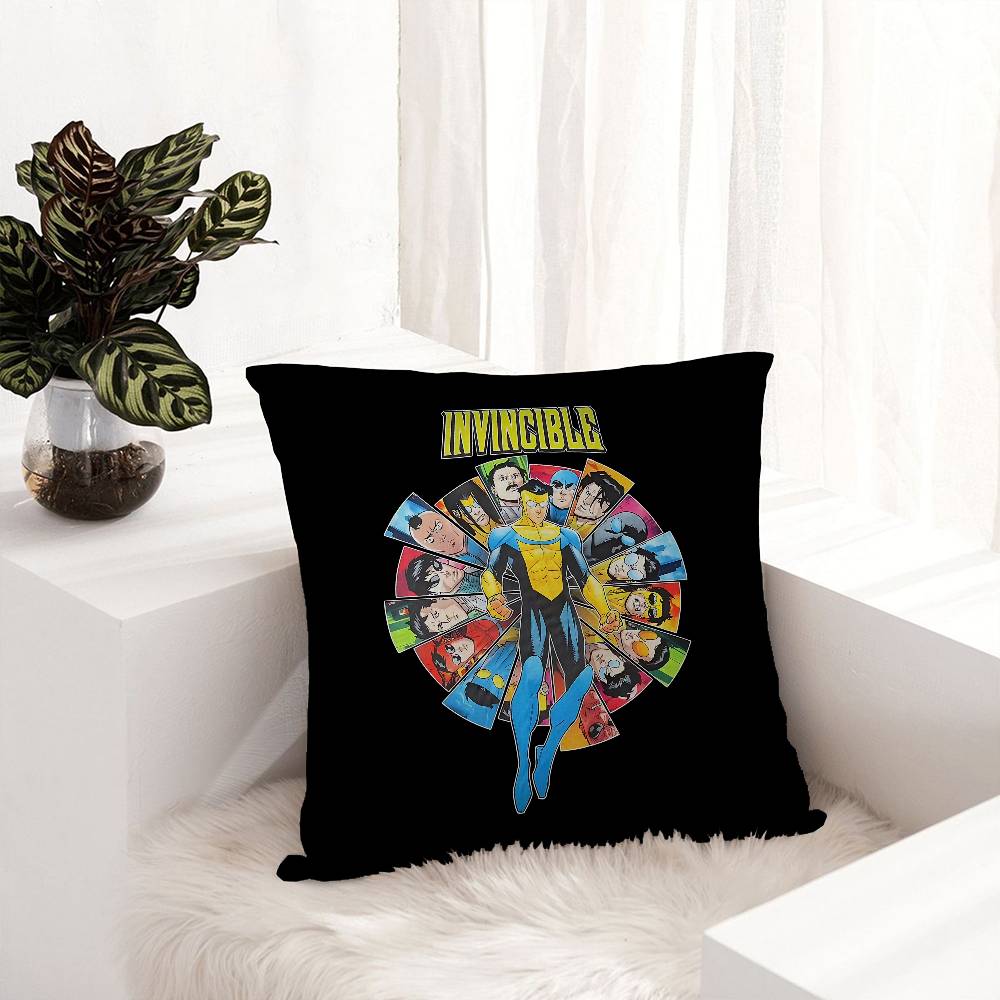 Animation I-Invincibles Lucky Dragon Pillow Cover Sofa Cushion Cover Home Room Decoration Children Gift