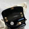 IELGY Versatile Fashion Retro Chain One Shoulder Crossbody Small Square Bag