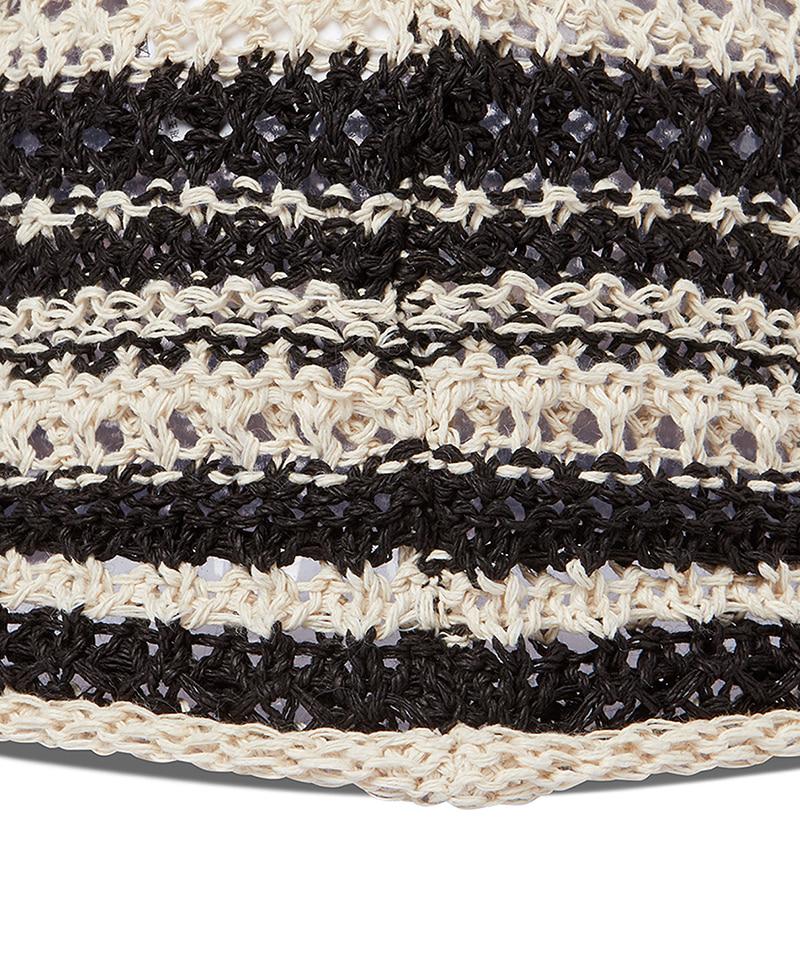 LIFEWORK Women'S Metal Logo Knit Bucket Hat