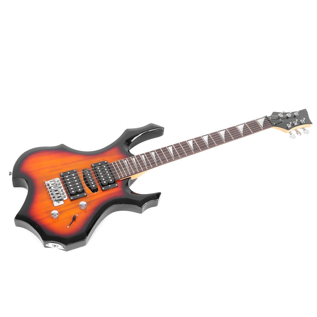 Electric Guitar Kit All In 1 Full Set Accessory Tuner Pick Strap Strings Pedal Bag Box 37.5in