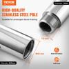 Professional Dancing Pole, Spinning Static Dancing Pole Kit, Portable Removable Pole, 45mm Heavy-Duty Stainless Steel Pole, Height Adjustable Fitness