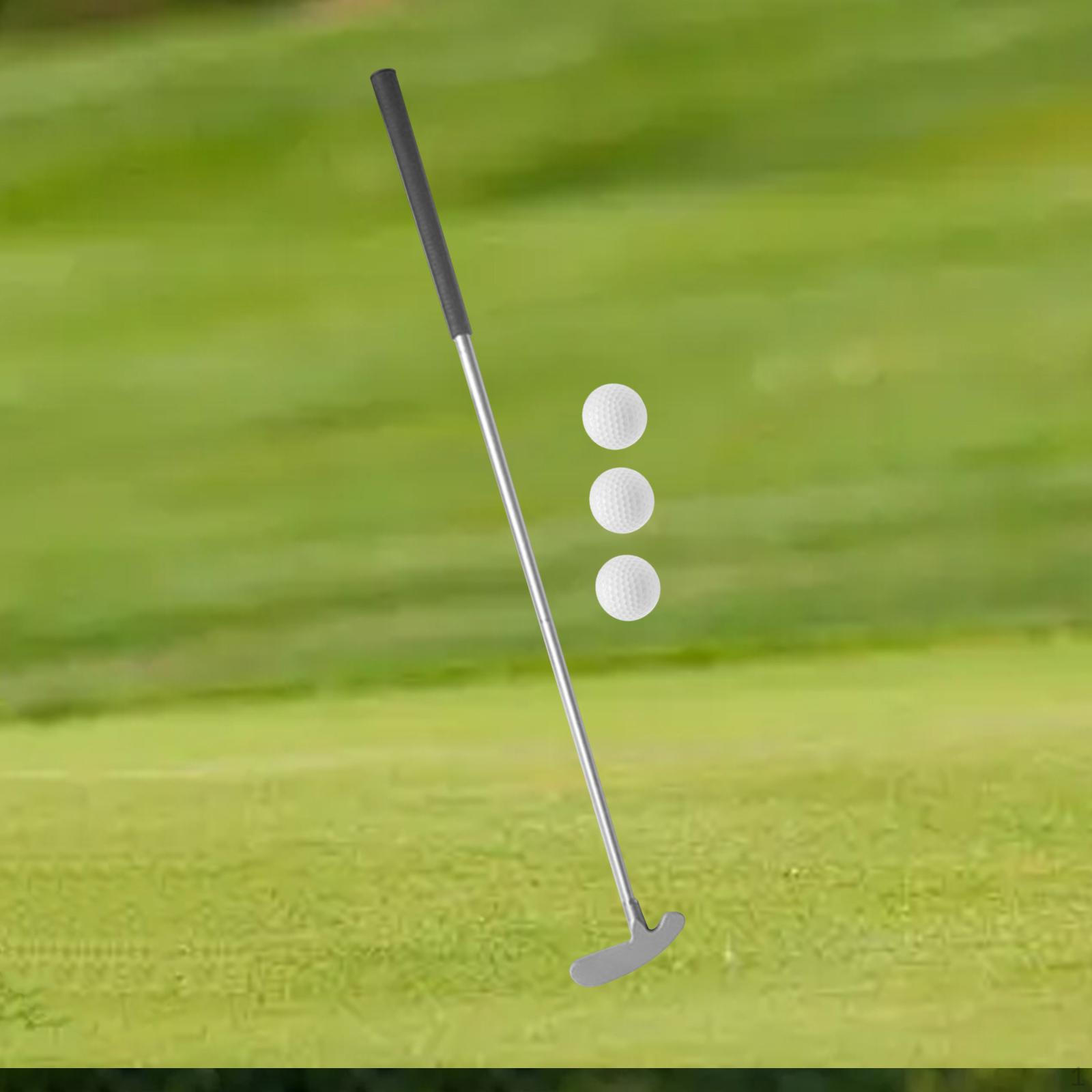 

Толкатель клюшки для гольфа, классическое складное оборудование для путешествий с 3 мячами для Double Side