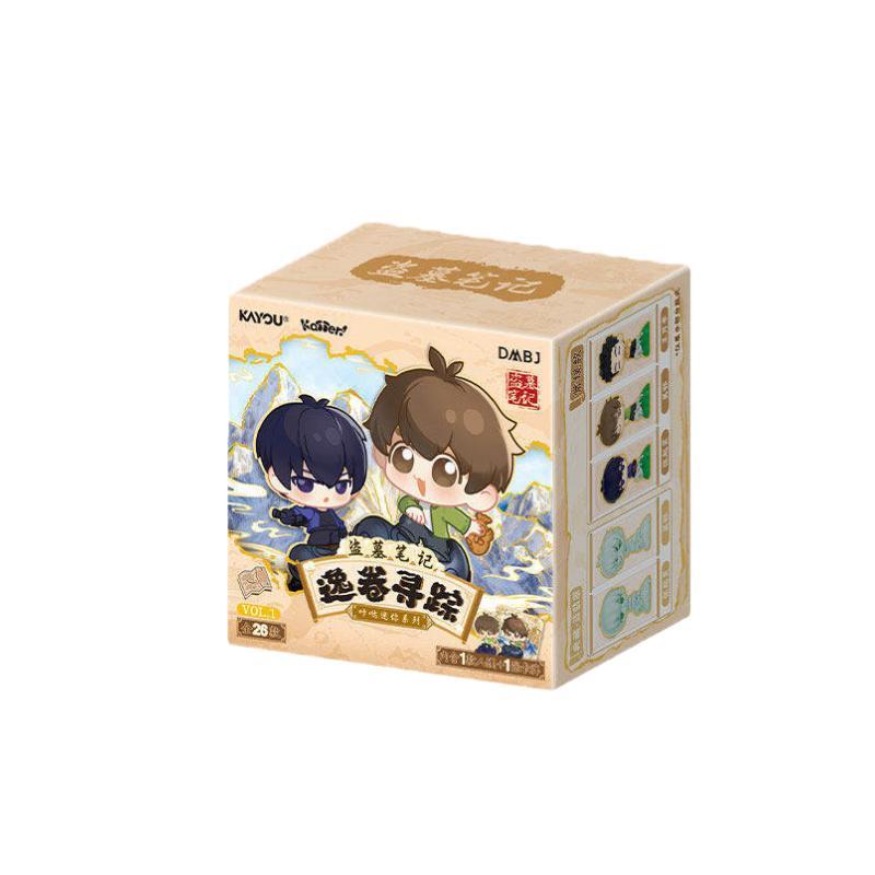 Genuine The Lost Tomb DMBJ Mini Action Figure Hidden Edition Wu Xie Zhang Qiling Clickable Pen Cap XP Anime Card Toys