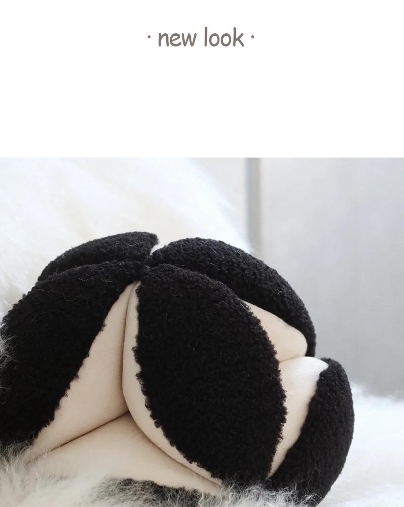 Niedliches rundes unregelmäßiges Kissen - Moderner minimalistischer Sofalehnenkissen, High-End Ins-Stil