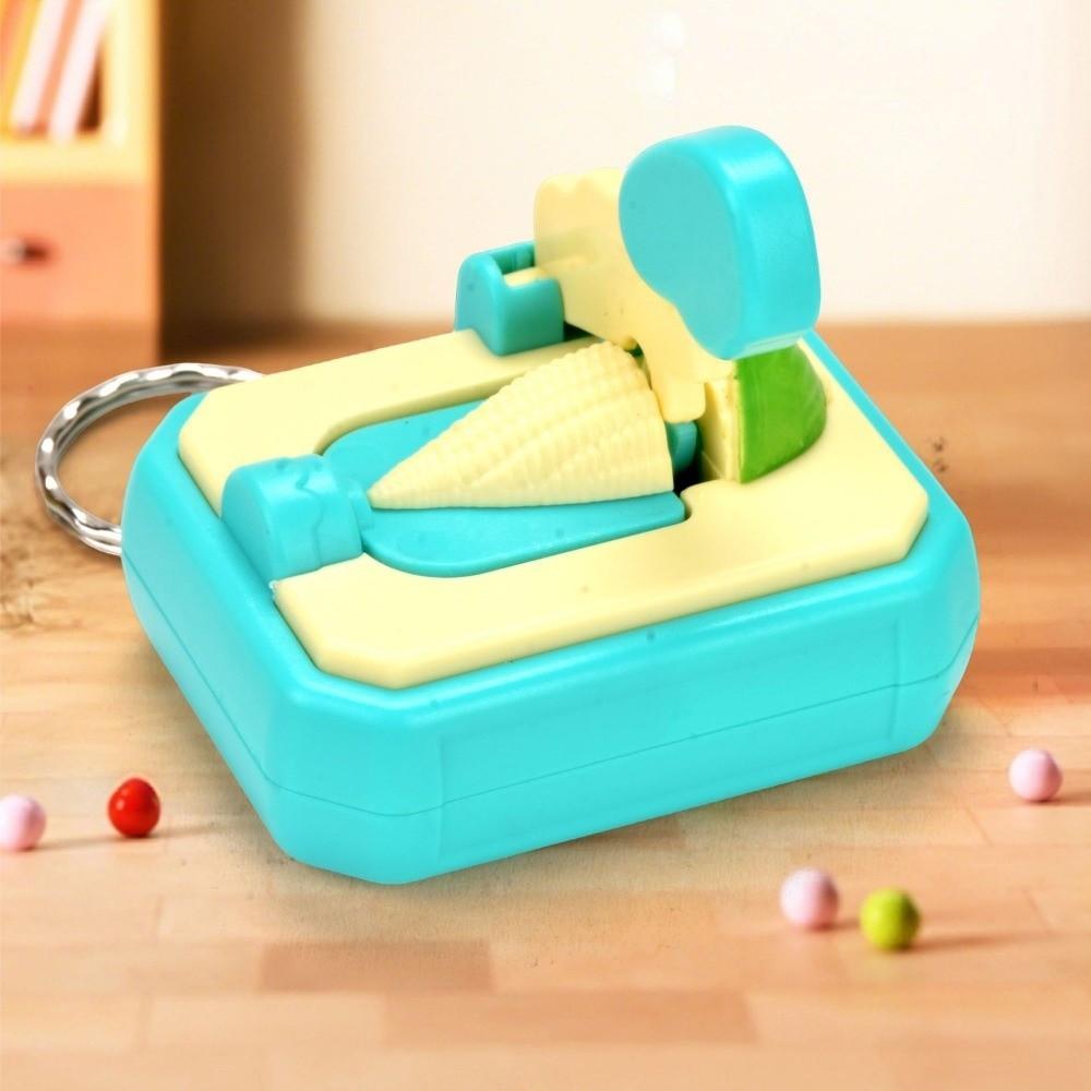 

Novelty Creative Stress-relieving Keyring Cute Simulated Vegetable Pendant Office Desk Style F