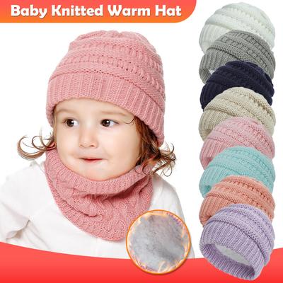 Baby Newborn For Boys Girls Cap Cotton Knitted Winter Warm Hats
