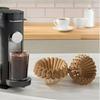 50PCS Basket Coffee Filter, Cups Bowl Shape Origami Hand Brewed Drip Corrugated Disposable Cup for Pour Over Espresso