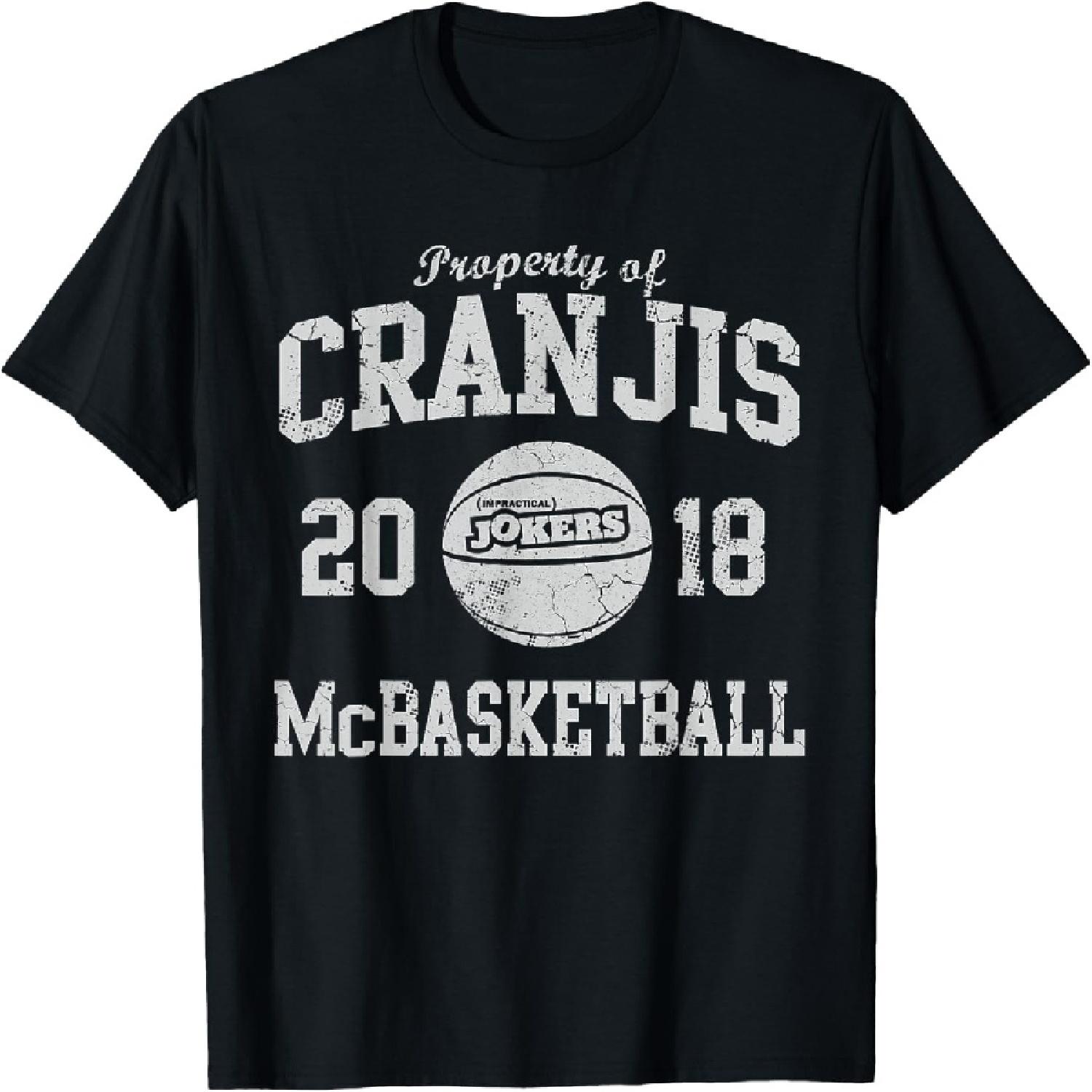 Impractical Jokers Cranjis McBasketball Pop Socket T-Shirt XXXXXL разноцветный