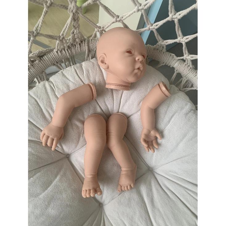 NPK 18inches reborn doll kit Santina popular prototypes lifelike real soft touch fresh color