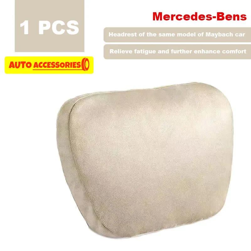 New Car Headrest Neck Support Seat / Maybach Design S Class Soft Universal Adjustable Car Pillow Neck Rest Cushion High Quality