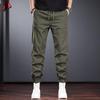 Men's Plus Size Cotton Loose Fit Jogger Cargo Pants