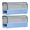 2pcs Dental   Holder Box 18 Holes   Cleaning Autoclavable Case   for Dentist Laboratory