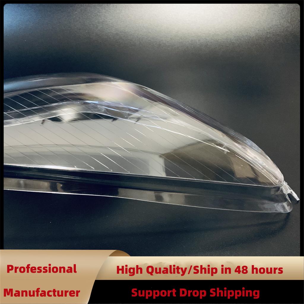 For OPEL ASTRA H 2004-2010 Left+Right Side Front Headlight Lens Cover Clear Headlamp Cover Shell Transparent Lampshade