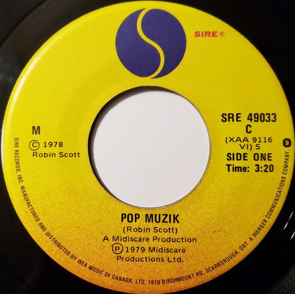 

7inch Record M - Pop Muzik SRE49033 Sire 1979 Canada Dance & Electronica Used