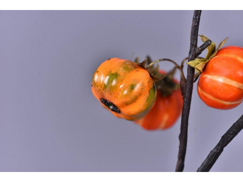 Artificial Small Pumpkin and Berry Branch Decoration for Hotels and Banquets