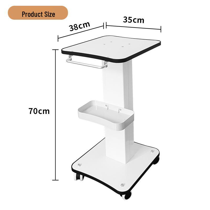 Beauty Salon Compact Trolley Instrument Cart and Storage Rack