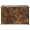 Wall Mounted Side Table Smoked Oak