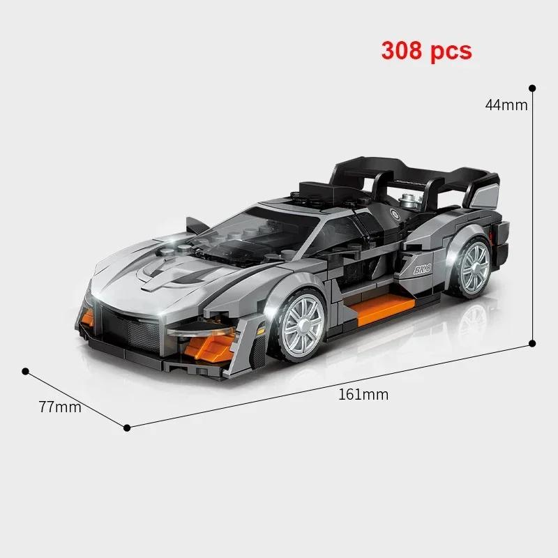 Technical Car Speed  Racing Vintage Car Building Blocks Sports City Vehicle Car Garage Off-road MOC Creative Toys