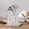 Kreativ Evighetskalender Mode Datumvisning Återanvändbar Praktisk Skrivbords för Dekorativ Topp