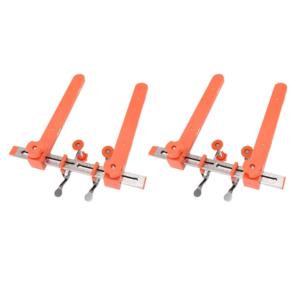 2 Sets Drawer Slide Installation Jig Hardware Clamp Quick Fixing Tools for Woodworking and Home Renovation