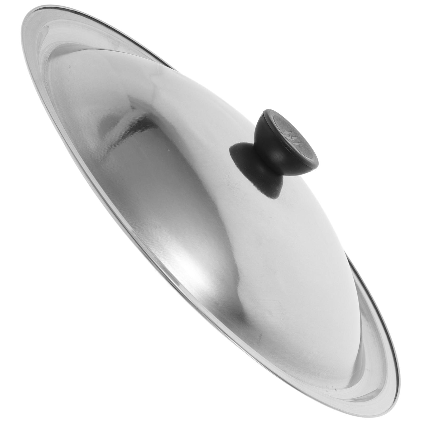 

Крышка для кастрюли, кастрюли, сковородки, сковородки, 201, нержавеющая сталь, бакелитовая крышка для жарки, замена серебряный