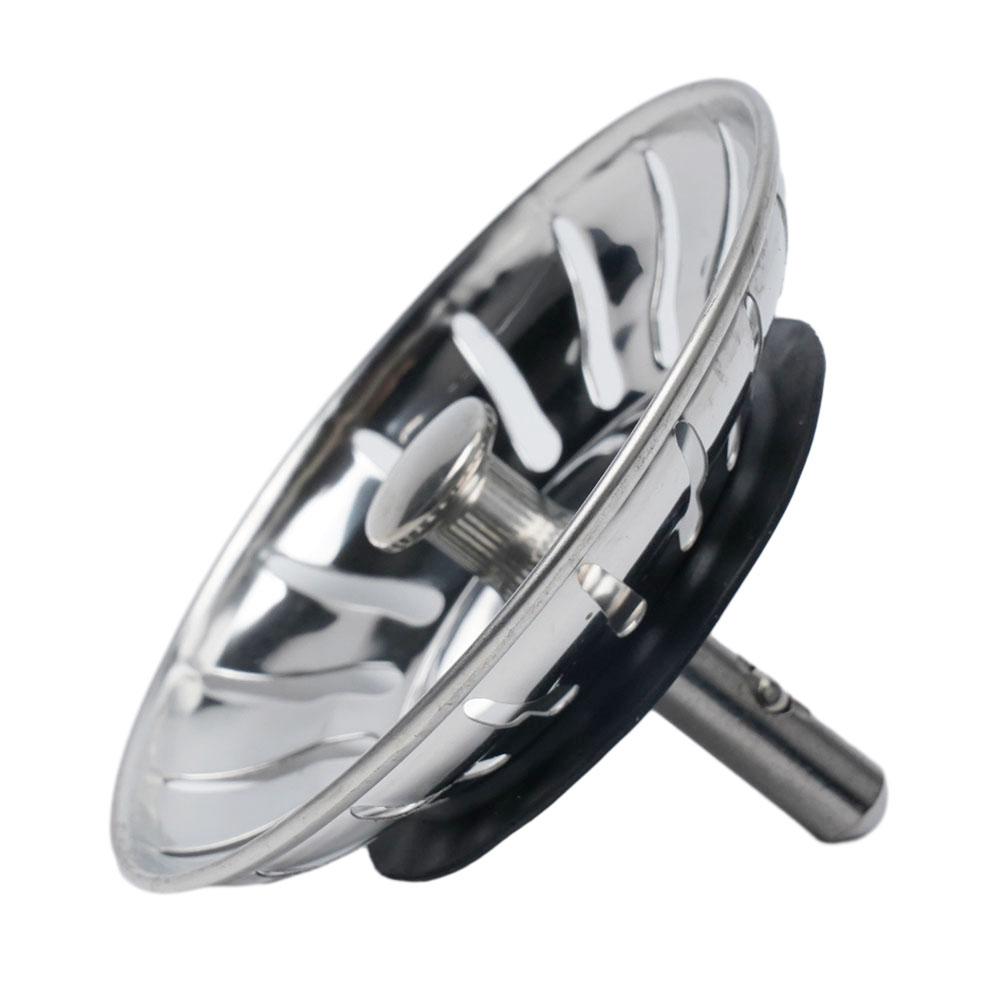 Hochwertiges Küchenspülensieb aus Edelstahl für optimale Entwässerung.