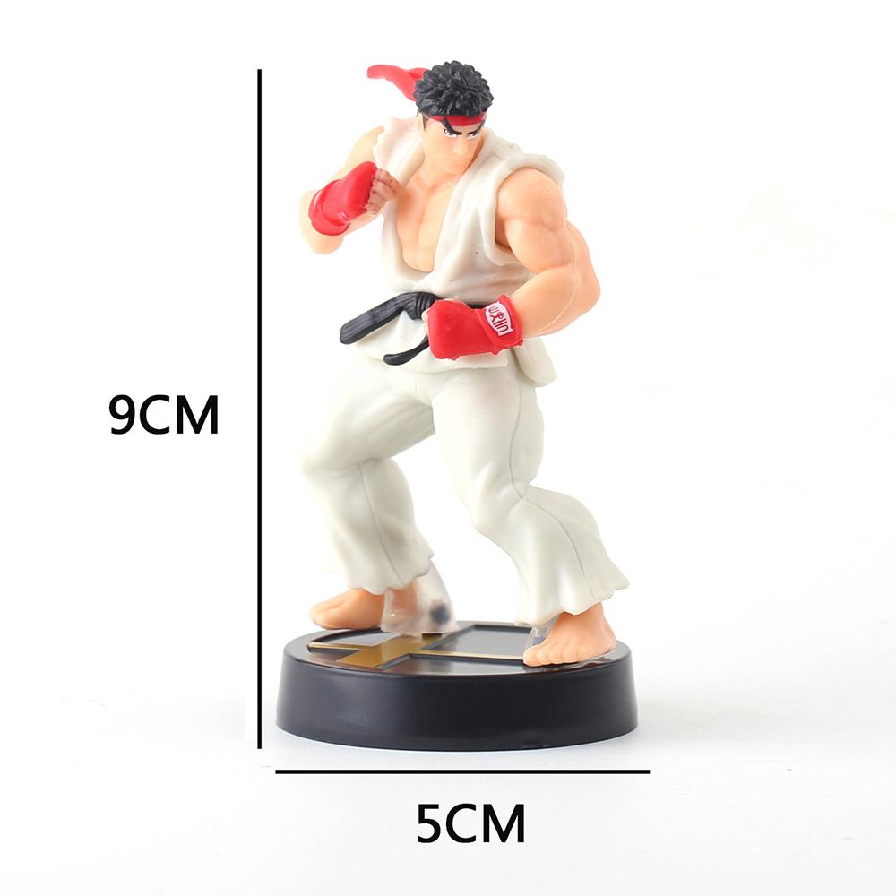 

Hot Anime Street Fighter Fighting Game Action Figure Ken Masters Hoshi Ryu PVC Kawaii Toys Dolls Room Decor Birthday Gift