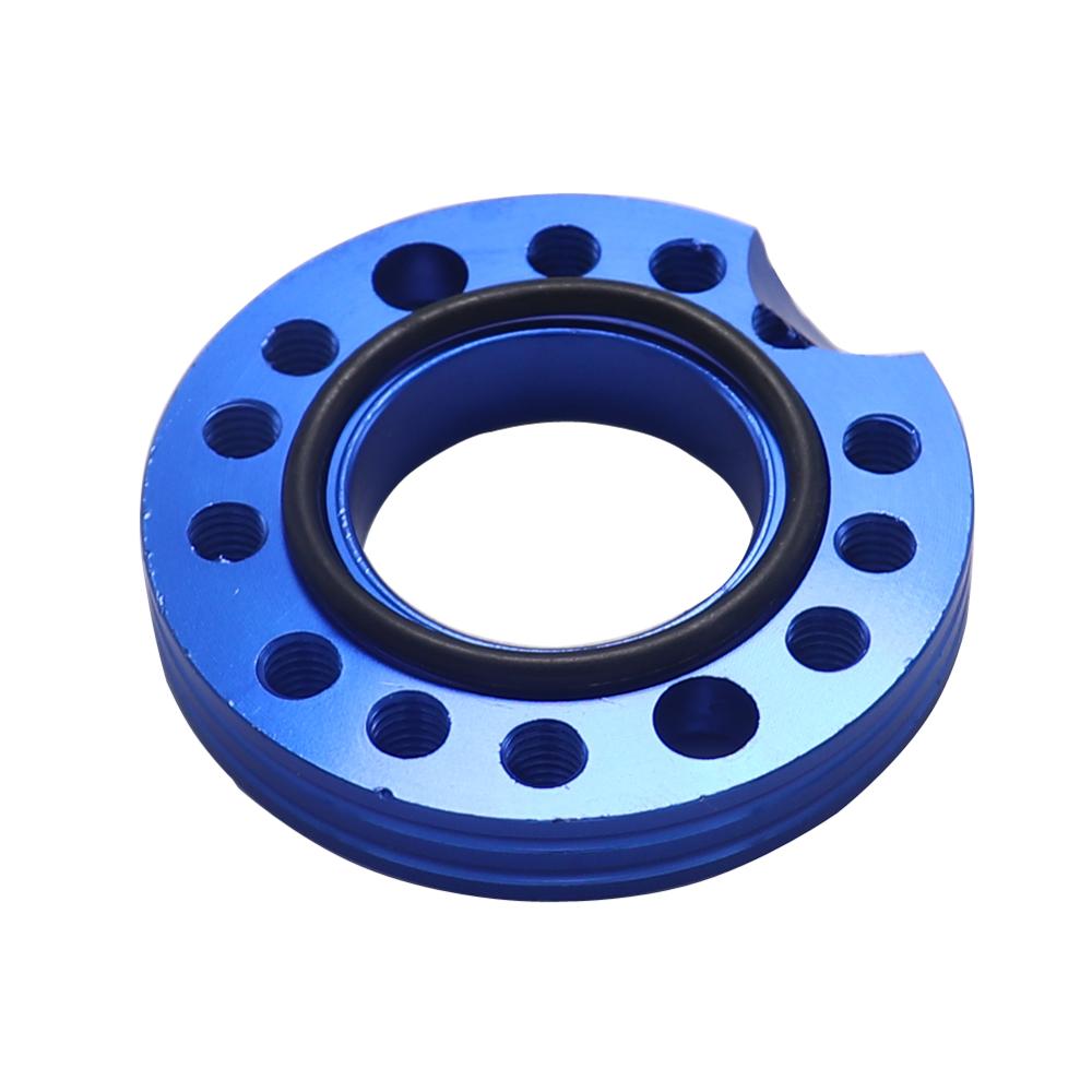 Motorcycle Parts 28mm CNC Carb Carburetor Inlet Manifold Adjuster Universal Flange Spinner Plate Adaptor For Pit Dirt Bikes