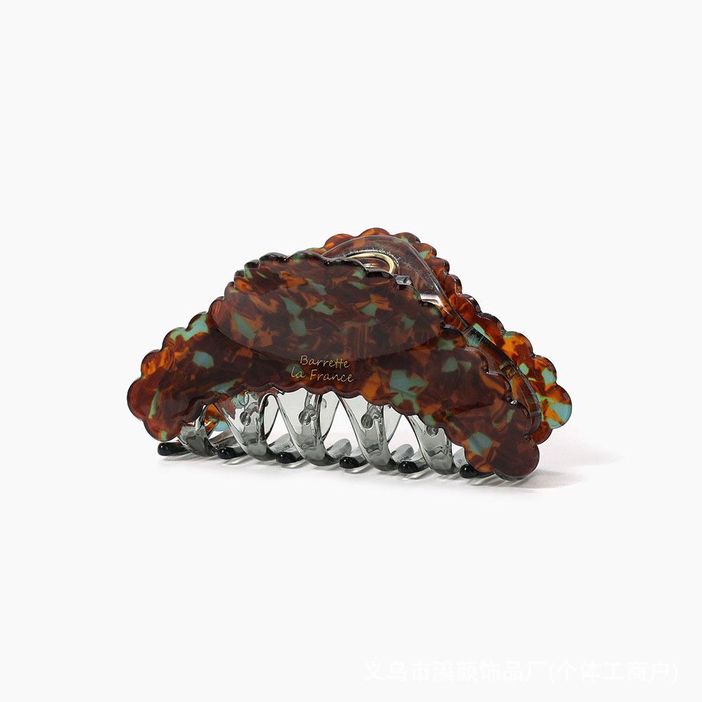 

Iridescent Shark Hair Clip: Elegant, Versatile, and Cute Hair Accessory Acetate Imitation