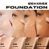 Hydrating Foundation with Dewy Finish, Long-Lasting Full Coverage, Waterproof & Sweat-Resistant