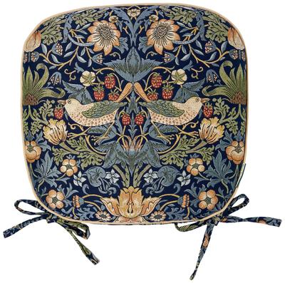Kawashima Textile Cercon Morris Design Studio Morris Design Studio Sædepude Jordbærtyven Blå 45 x 43cm LN1710 B (Blå)