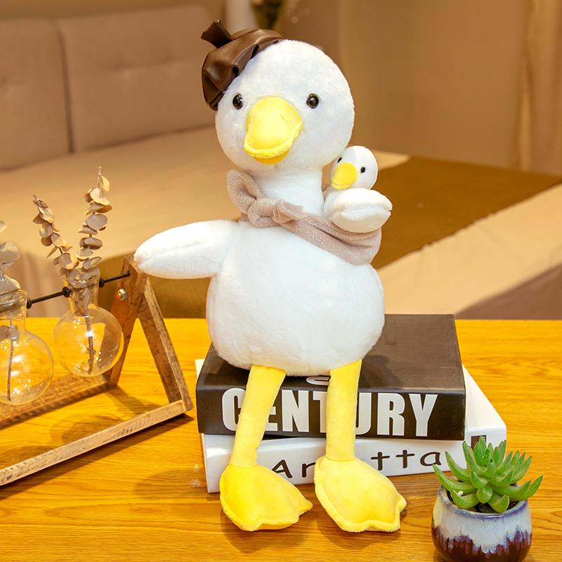 

Обнимающиеся мама и малыш утки плюшевые игрушки реалистичные животные мягкие игрушки куклы для детей подарок на день рождения для девочек 26CM