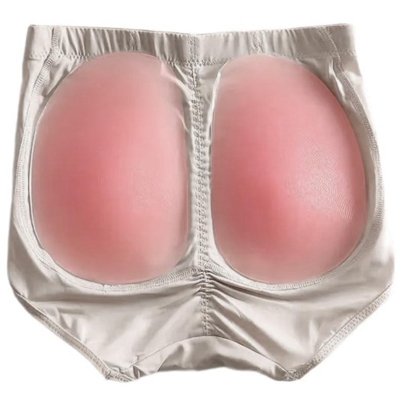 Womens False Buttock Briefs with Removable Silicone Pads Butt Lifter Padded Panties Hip Enhancer Underwear Shapewear
