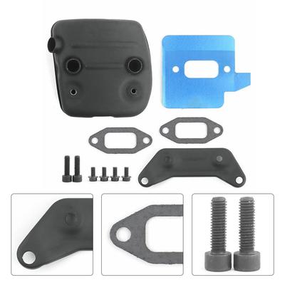 Comprehensive Chainsaw Muffler Bracket Gasket Kit for Models For 362 365 371 372 372XP with Necessary Hardware