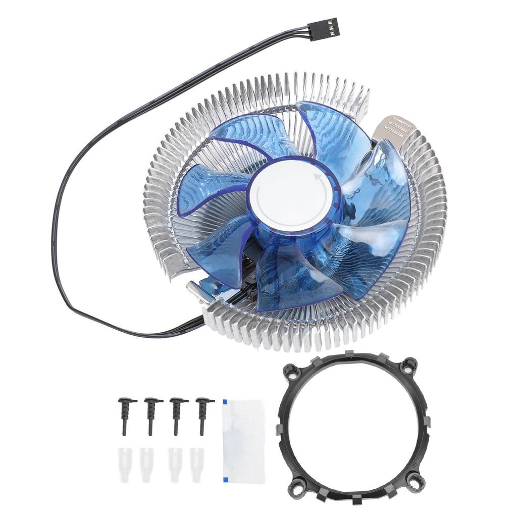 Blue Light CPU Cooling Fan Universal High Speed Low Noise CPU Cooler Fan for AMD Am2 for AMD3 S 754